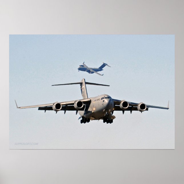 Poster C-17 Globemasters (Frente)