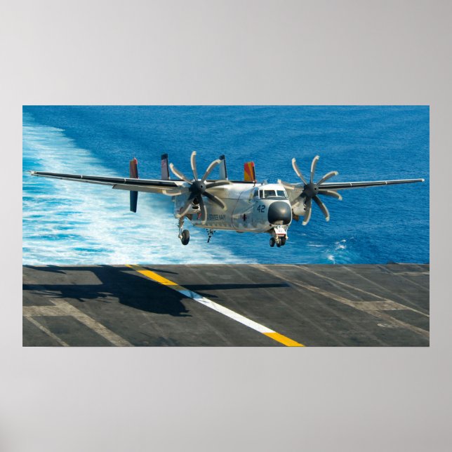 Poster C-2A Greyhound (Frente)