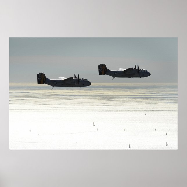 Poster C-2A Greyhounds (Frente)