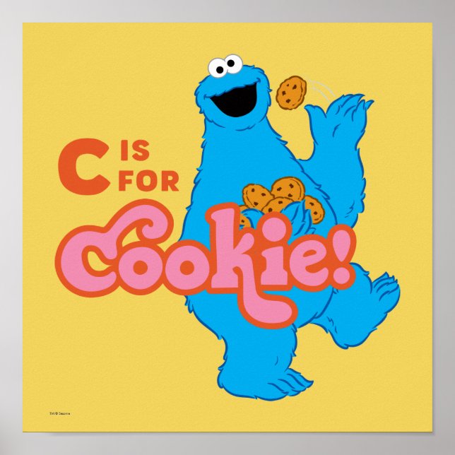 Poster C é de Cookie (Frente)