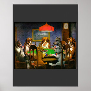 Poster C.M. Coolidge Cão Pets o destino do humor dos