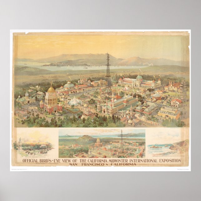 Poster CA. Expo Internacional de Meio-Inverno em S.F. (06 (Frente)