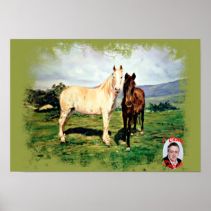 Poster Caballos/Cabalos/Cavalos