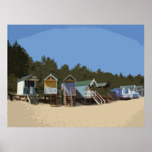 PÔSTER CABANAS 1 DA PRAIA