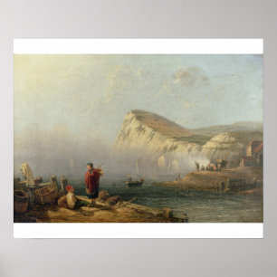 Poster Cabeça Beachy, 1850 (óleo em canvas)