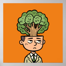 Poster Cabeça de Árvore