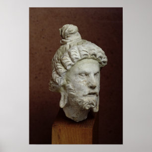 Pôster Cabeça de Brahma, Afeganistão, ò-4o século