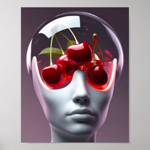 Poster Cabeça de cereja