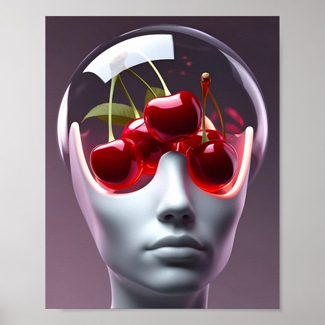Poster Cabeça de cereja (Frente)