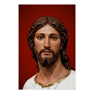 Pôster Cabeça de Cristo por Mark Edward Westerfield após