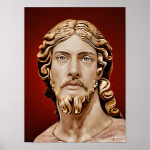 Poster CABEÇA DE CRISTO por Mark Edward Westerfield confo