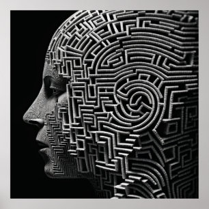 Poster Cabeça de Maze