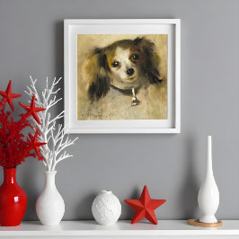Poster Cabeça de um cão, Auguste Renoir