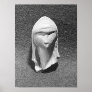 Poster Cabeça de uma mulher conhecida como Venus de