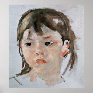 Poster Cabeça de uma rapariga