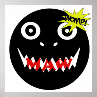 Poster Cabeça de vaca é ferrada!