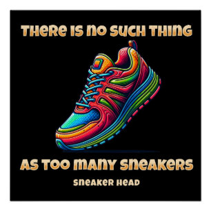 Pôster Cabeça do neaker