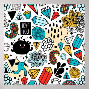 Poster Cabeça louca