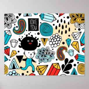 Poster Cabeça louca