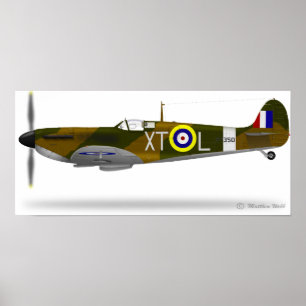 Poster Cabeça-quente de Supermarine