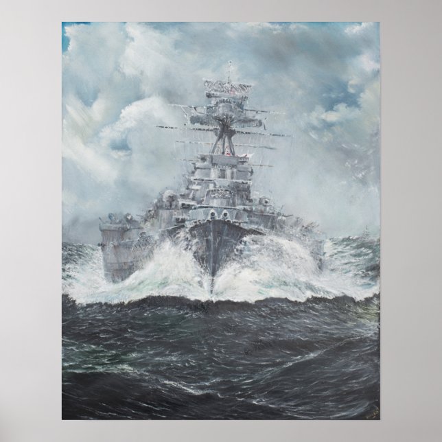 Poster Cabeças de madeira para Bismarck, 23 de maio de 19 (Frente)