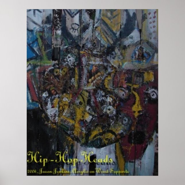 POSTER CABEÇAS HOP HIP (Frente)