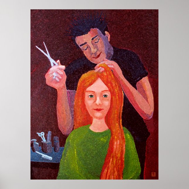 Poster Cabeleireiro (Frente)