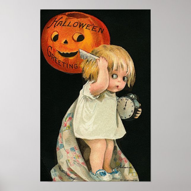 Poster Cabelo Combing infantil (Frente)