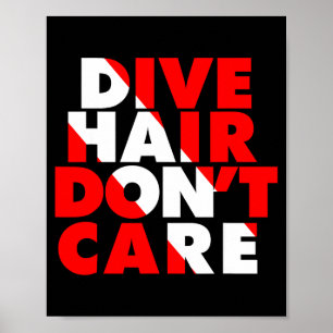 Poster Cabelo Molhado Não Me Importa
