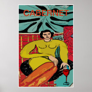 Poster Cabernet Doméstica, Vinho