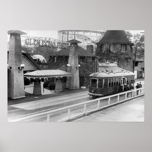 Poster Cabin John Streetcar, 1930 (Frente)
