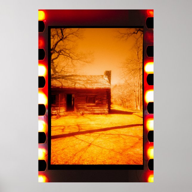 Poster Cabina Ocidental Abandonada em Filme (Frente)