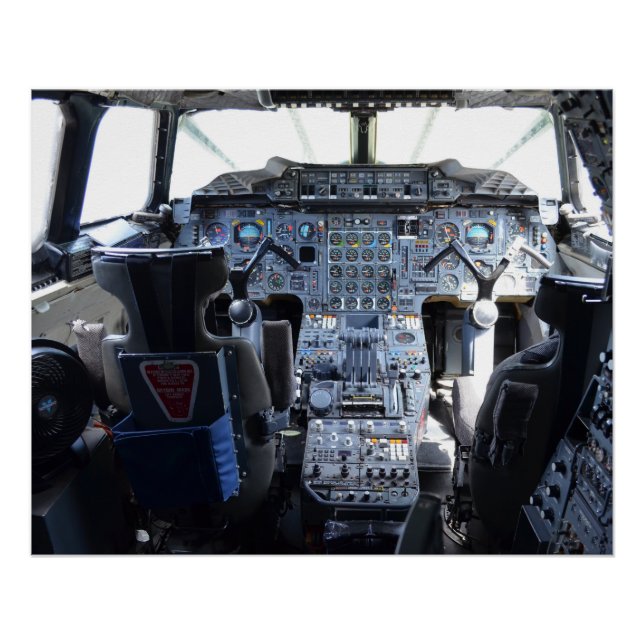 Pôster Cabine de aeronaves (Frente)