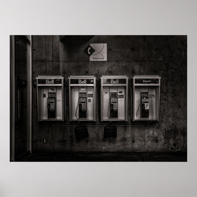 Poster Cabine de Telefone Nº 34 (Frente)