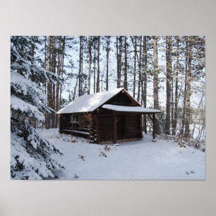 Poster Cabine do inverno