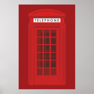 Poster Cabine Telefônica
