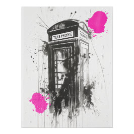 Pôster Cabine telefônica