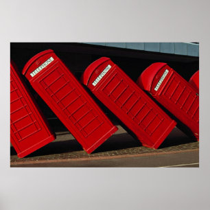 Poster Cabines de telefone de Londres