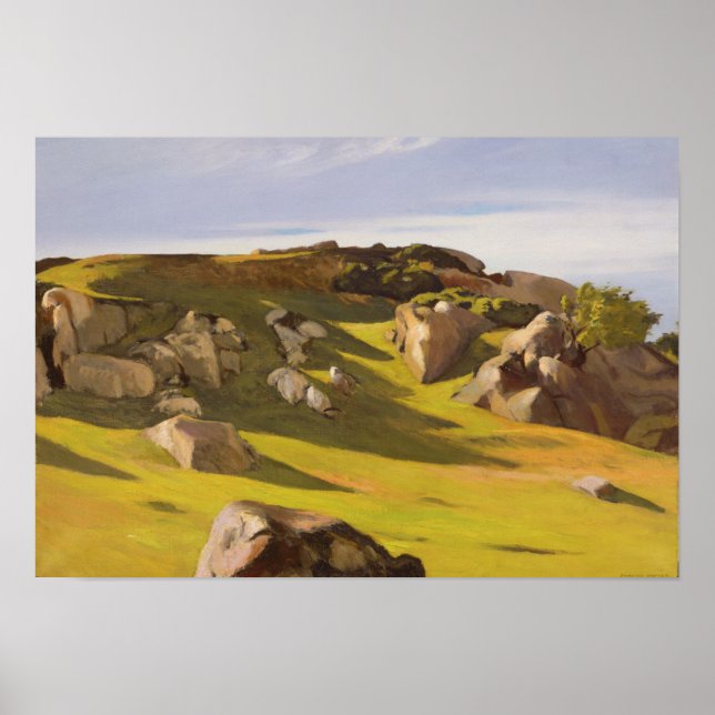 Pôster Cabo Ann Granite (Frente)