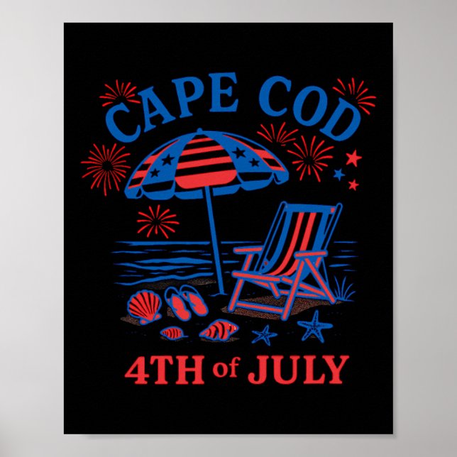 Poster Cabo Cod 4 De Julho (Frente)
