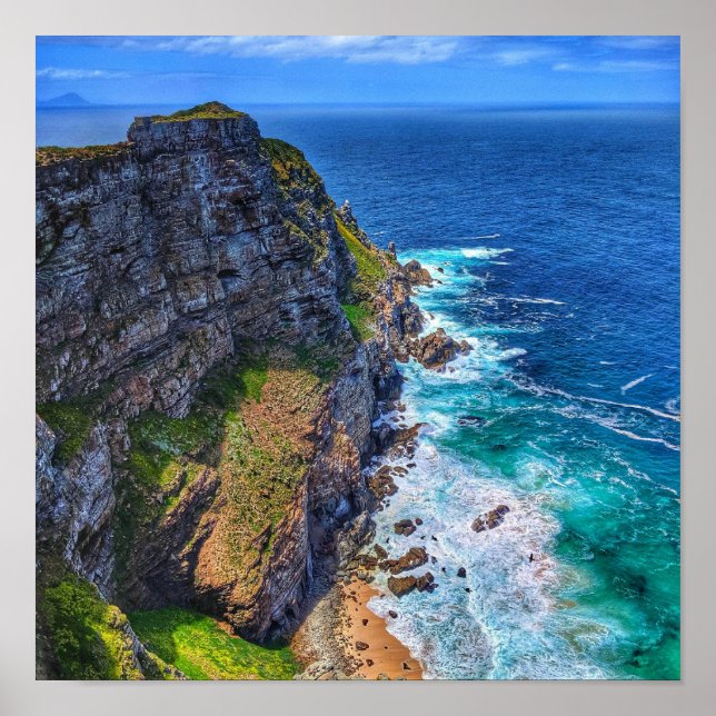 Poster Cabo da Boa Esperança África do Sul (Frente)