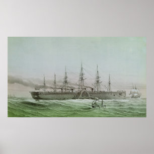 Poster Cabo elétrico de fixação oriental do Excelente