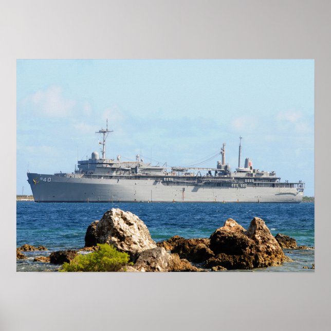 Pôster Cabo Frank USS (AS 40) (Frente)