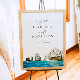 Poster CABO MEXICO Skyline Destino Boas-vindas