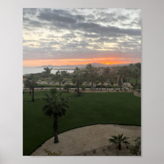 Poster Cabo Sunset