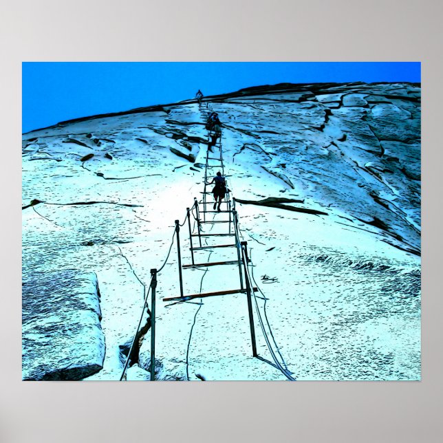 Pôster Cabos De Meia Dome Do Yosemite (Frente)