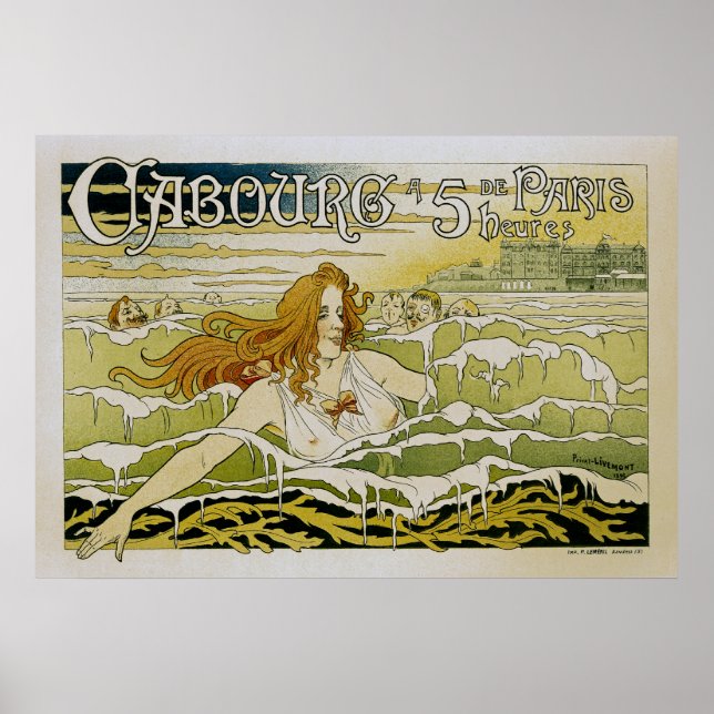 Pôster Cabourg, 5 hours from Paris (Frente)