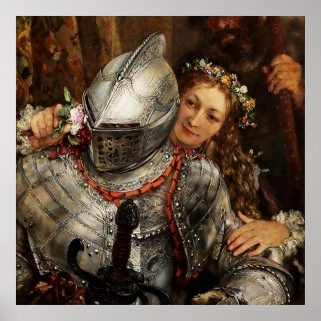 Poster Cabra-Cega por Adolph Menzel (Frente)