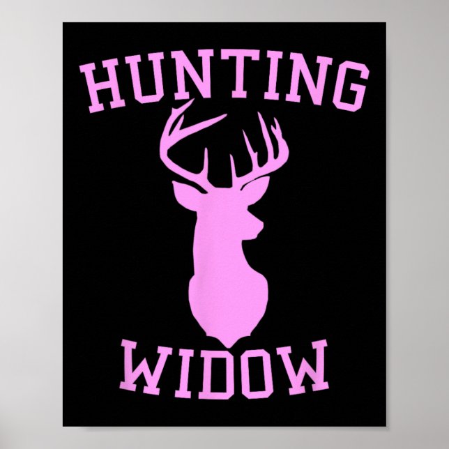 Poster Caça À Viúva - Caçadora De Esposa De Veado (Frente)