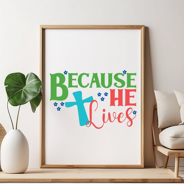 Pôster Caça ao Ovo de Páscoa! Santo (Criador carregado)